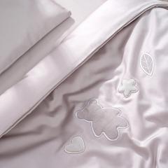 Комплект в кроватку Perina Teddy Sateen Collection Серый (2 предмета)