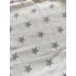 Непромокаемая многоразовая пеленка ранфорс 60х90 см Звезды