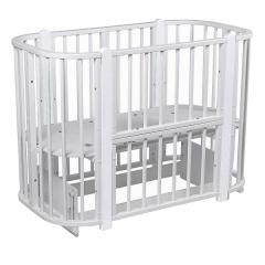 Кроватка PITUSO Asti J 511 Серый-Белый 5/1 маятник