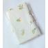 Непромокаемая многоразовая пеленка муслин 60х90 см Цветочный принт