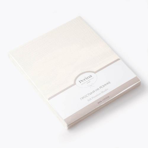 Простынь муслиновая 120х60 Perina Muslin ПР-М.120.1.02 (Молочный)