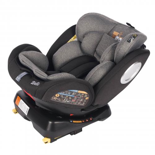 Автокресло TRON WELLS Grey shield (с Isofix) 0-36 кг