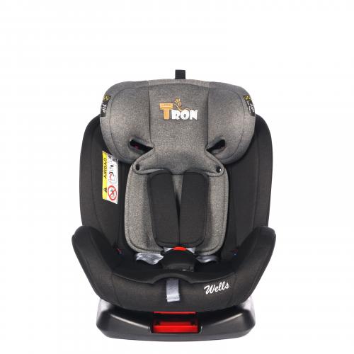 Автокресло TRON WELLS Grey shield (с Isofix) 0-36 кг
