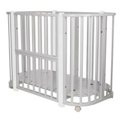 Кроватка PITUSO Asti J 511 Серый-Белый 5/1 маятник