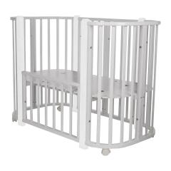 Кроватка PITUSO Asti J 511 Серый-Белый 5/1 маятник