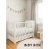 Детская кроватка Rant Indy Box / 780 (Crystal Beige) 9744038 (быстросъемная стенка)