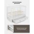 Детская кроватка Rant Indy Box / 780 (Cloud White) 9170536 (быстросъемная стенка)