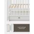 Детская кроватка Rant Indy Box / 780 (Cloud White) 9170536 (быстросъемная стенка)