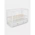 Детская кроватка Rant Indy Box / 780 (Cloud White) 9170536 (быстросъемная стенка)