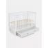 Детская кроватка Rant Indy Box / 780 (Cloud White) 9170536 (быстросъемная стенка)