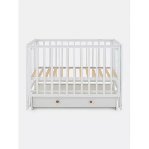Детская кроватка Rant Indy Box / 780 (Crystal Beige) 9744038 (быстросъемная стенка)