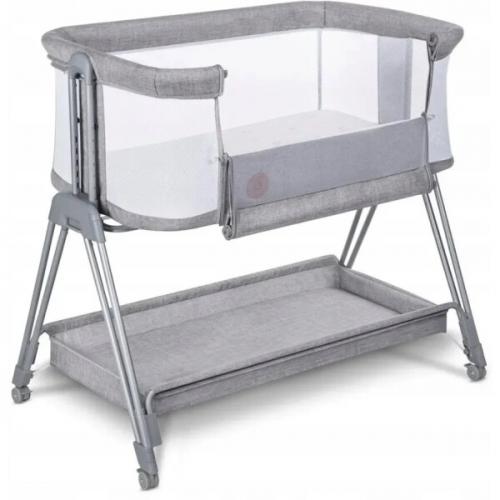 Колыбель кроватка Lionelo Luna (Grey Concrete)