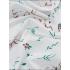 Простынь в овальную кроватку 125х75 Зайки