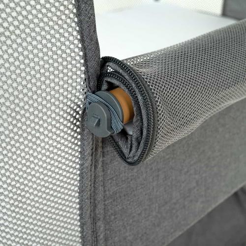 Колыбель Pituso Flora dark grey серый / графит (OD-B12-Dark Grey)