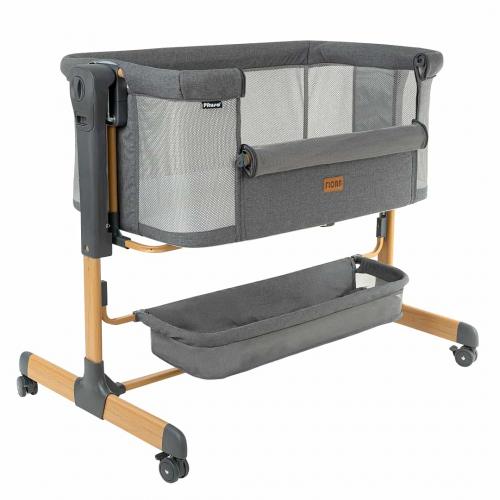 Колыбель Pituso Flora dark grey серый / графит (OD-B12-Dark Grey)