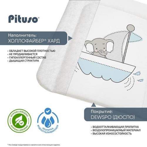 Матрасик для пеленания Pituso Малыши PT/ПН-04 55х65 см (дюспо)