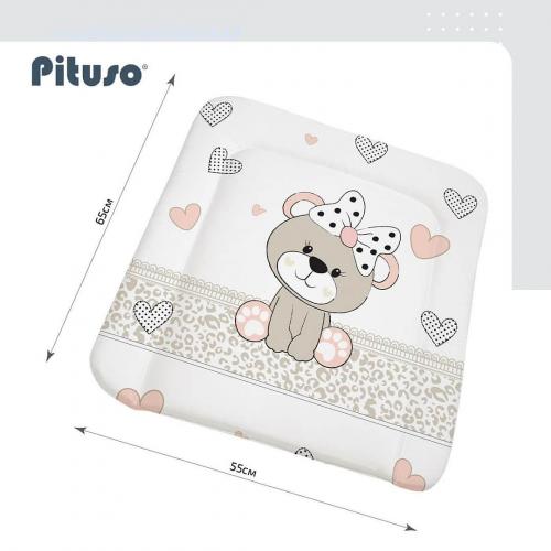 Матрасик для пеленания Pituso Мишка-малышка PT/ПН-01 55х65 см (дюспо)