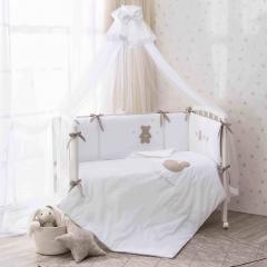 Комплект в кроватку Perina Teddy love  (Мишка Песочный) 6пр. / ТЛ6-01.12