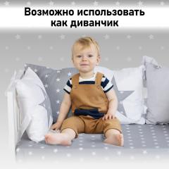 Детская кроватка Фея 100 Лея 90х50см  / 0003146-04 (белый)  8431842