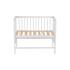 Детская кроватка Фея 100 Лея 90х50см 0003161-04 (белый)  8527725 (колеса)