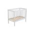 Детская кроватка Фея 100 Лея 90х50см 0003161-04 (белый)  8527725 (колеса)