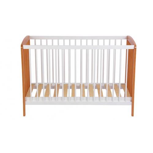 Детская кроватка Polini Kids Simple 101 / 0003022-11 (белый/бук) 7220374