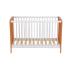 Детская кроватка Polini Kids Simple 101 / 0003022-11 (белый/бук) 7220374