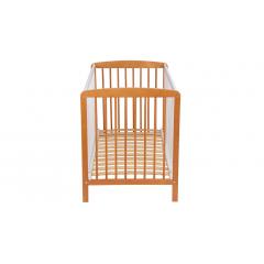 Детская кроватка Polini Kids Simple 101 / 0003022-11 (белый/бук) 7220374