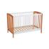 Детская кроватка Polini Kids Simple 101 / 0003022-11 (белый/бук) 7220374
