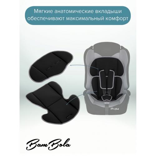 Автокресло BamBola Primo (Графит соты) 9-36 кг KRES4304