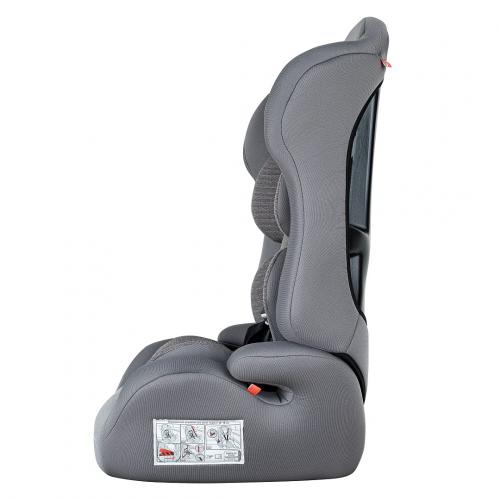 Автокресло BamBola Primo (Серебро соты) 9-36 кг KRES4303