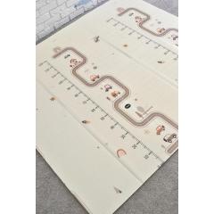 Детский коврик двухсторонний в сумке 2х1,8 м Дорога (термоковрик)