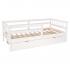 Кровать детская 160х80 PITUSO Tomi 673001 (1 ящик, белый)