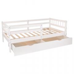 Кровать детская 160х80 PITUSO Tomi 673001 (1 ящик, белый)