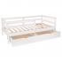 Кровать детская 160х80 PITUSO Tomi 673001 (1 ящик, белый)