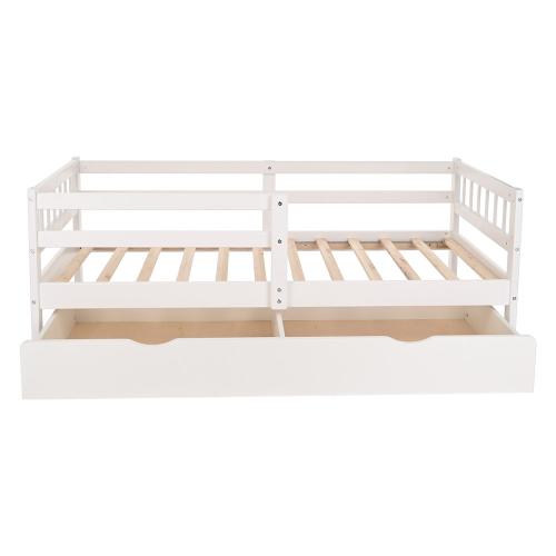 Кровать детская 160х80 PITUSO Tomi 673001 (1 ящик, белый)