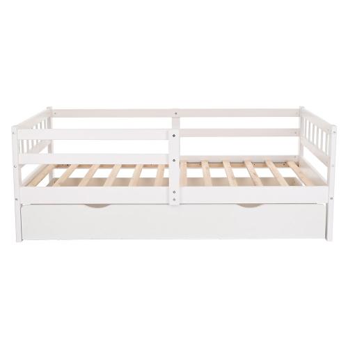 Кровать детская 160х80 PITUSO Tomi 673001 (1 ящик, белый)