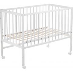 Кровать детская Колибри Labalu Sweet Baby Colibri белая (колеса)