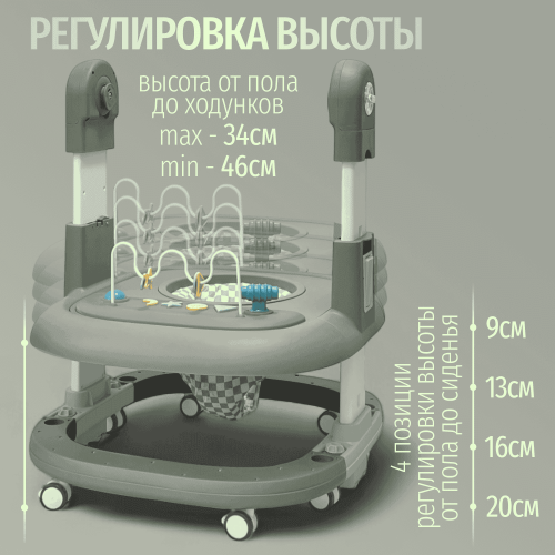 Стульчик для кормления Bubago William BG 193-1 Зеленый