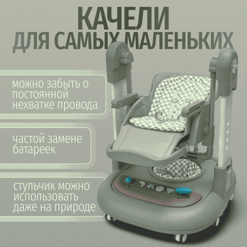 Стульчик для кормления Bubago William BG 193-1 Зеленый