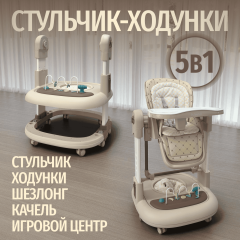 Стульчик для кормления Bubago William BG 193-3 Мокко