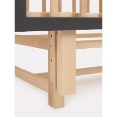Детская кроватка Rant Indy Pro / 778 (Crystal Beige) 9744045 / быстросъемная стенка