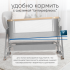 Колыбель кроватка Solmax Kids YI99832 (серый) 9564589