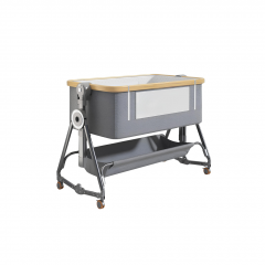 Колыбель кроватка Solmax Kids YI99832 (серый) 9564589