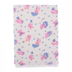 Пеленка ситцевая 75х110 см сиреневый