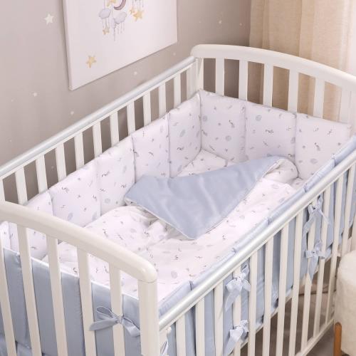 Комплект в кроватку Perina Sleepy (Голубой) КПП6.120-SL.10 (6 предметов)