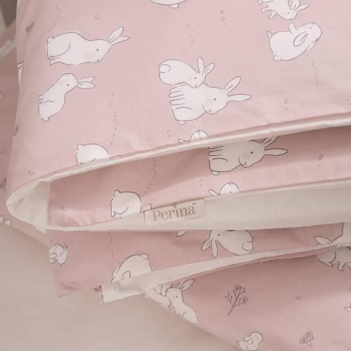 Комплект в кроватку Perina Zefir (Розовый) 3 предмета ZF3-1.07/40
