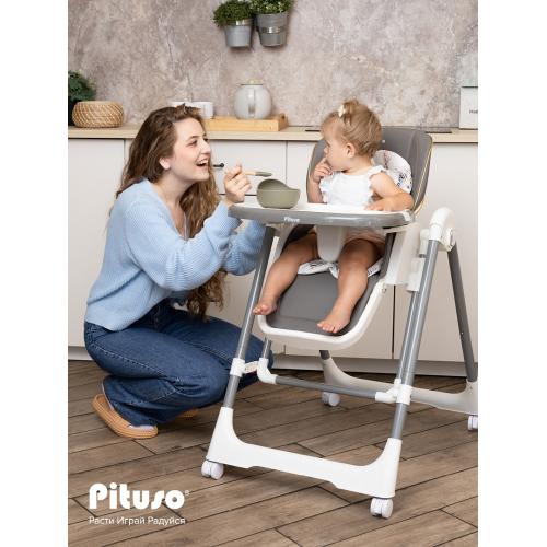 Стульчик для кормления Pituso Avila Grey Серый YT-H25-Grey (+ качели)
