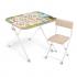 Комплект мебели детский Ника (стол+стул) NK-75A/1 Алфавит 7116692