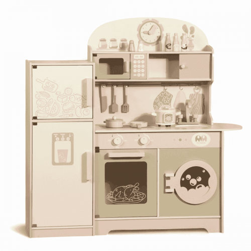 Детская игрушка кухня BubaGo LolliChef BG 191-1 бежевый